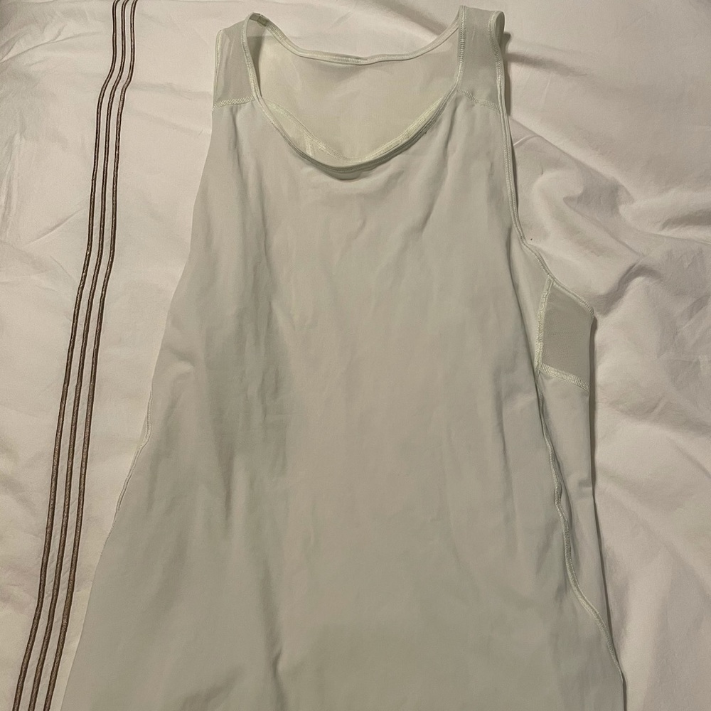Lululemon light neon green tank